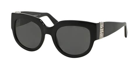 michael kors black oval sunglasses mk2003b 300587 villefranche|Michael Kors 2003B 300587 Black Villefranche Cats Eyes .